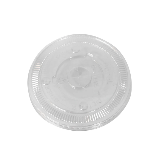 115mm PET Plastic Flat Lids