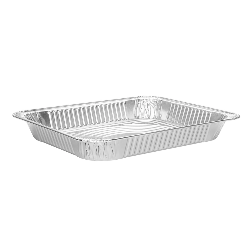 Half Size Heavy-Duty Aluminum Foil Steam Table Pan, Shallow Depth