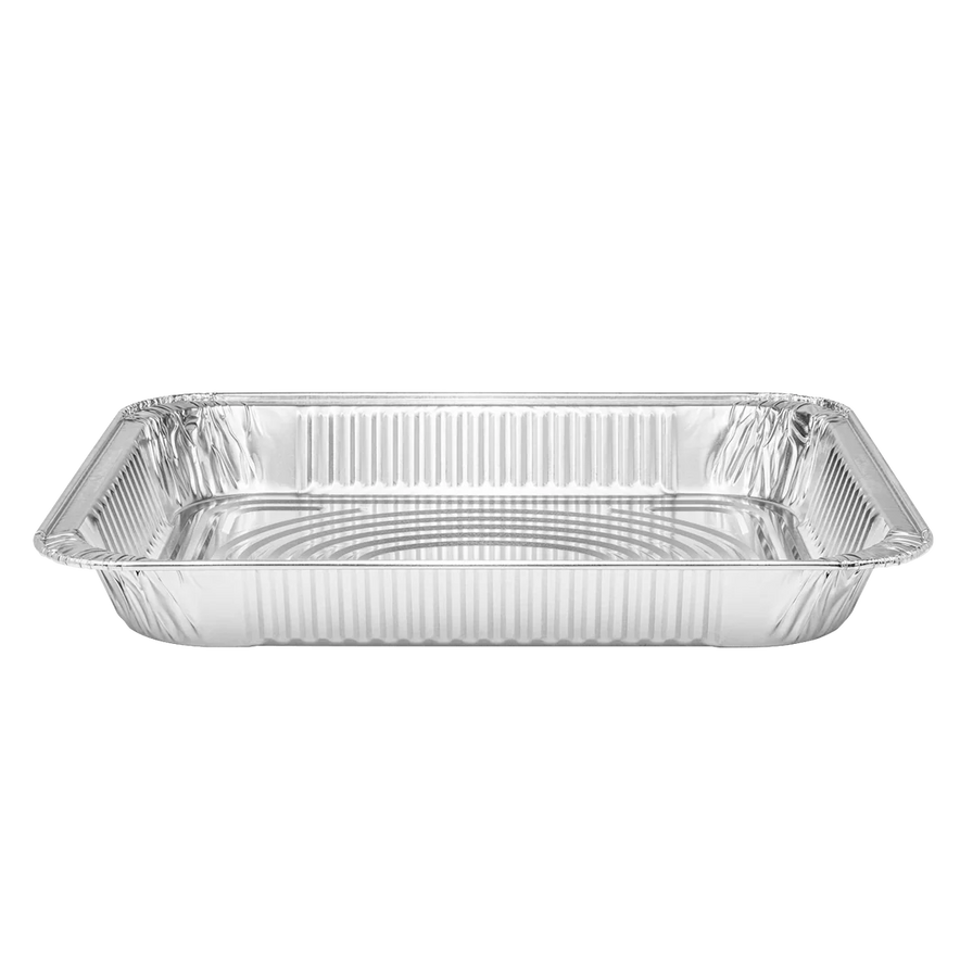 Half Size Heavy-Duty Aluminum Foil Steam Table Pan, Shallow Depth