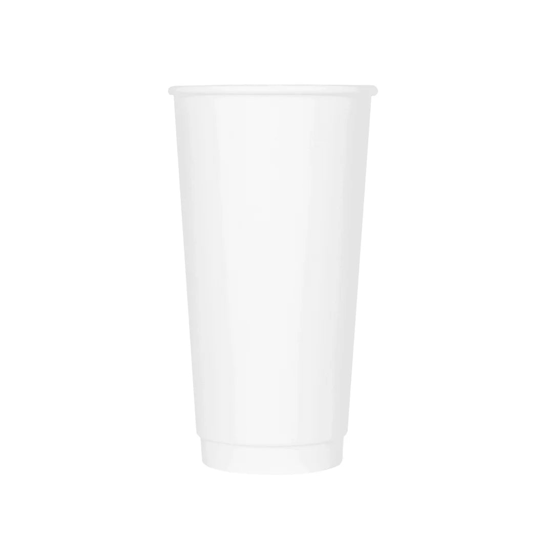 90mm 20oz Insulated Paper Hot Cup, White