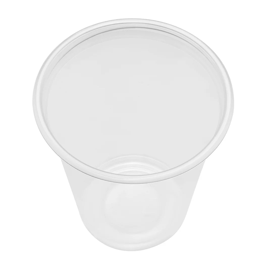 120mm 30oz PP Plastic Flat Rim Extra Wide Cold Cup