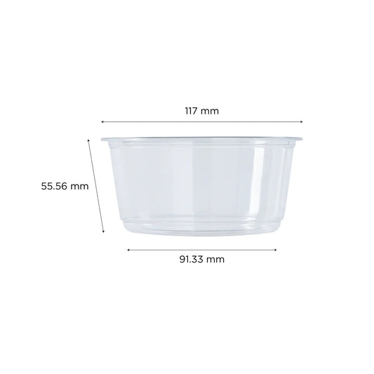 12oz PET Round Deli Container(117mm)