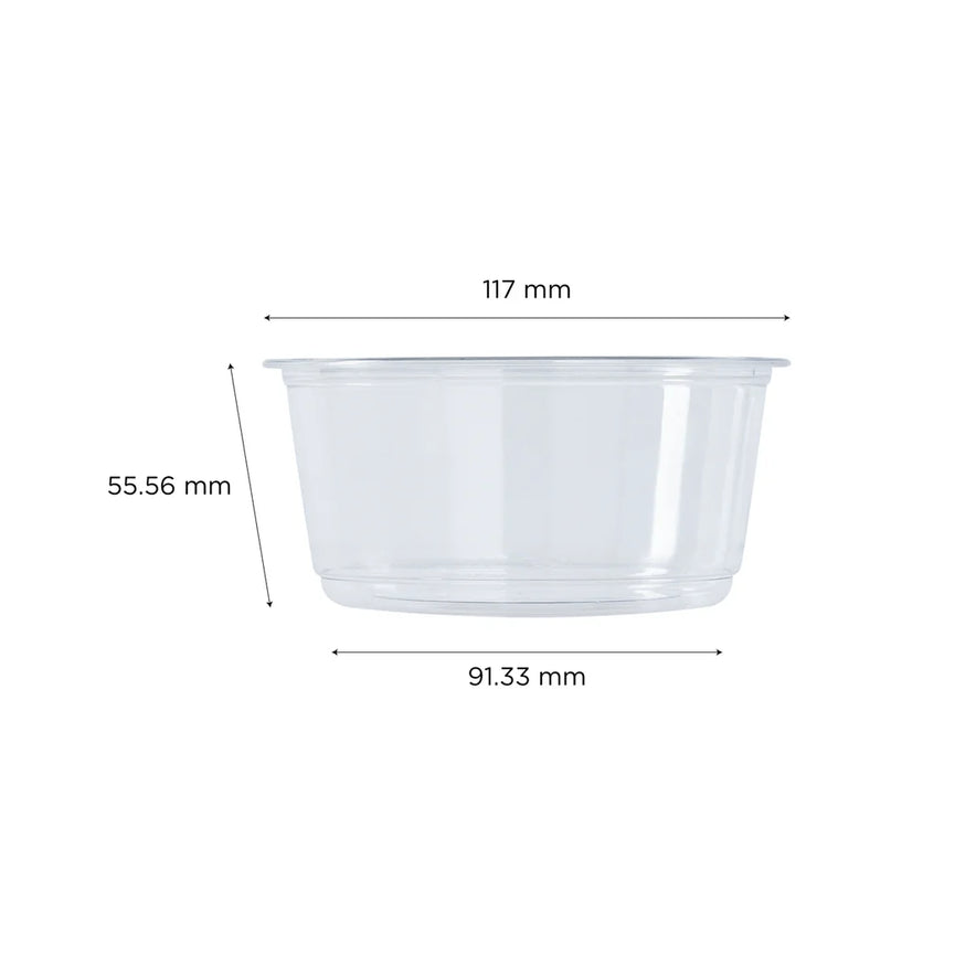 12oz PET Round Deli Container(117mm)