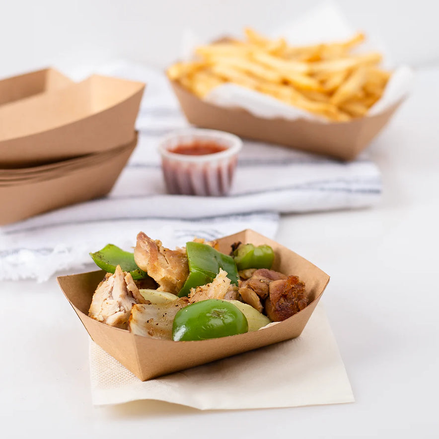 0.5 lb Food Tray, Kraft