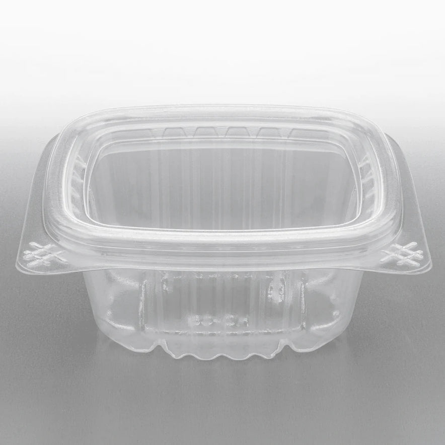 6oz PET Plastic Hinged Deli Container
