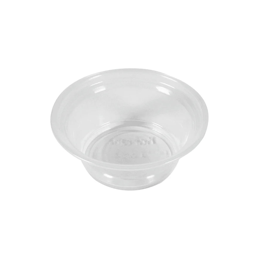 1 oz Squat PP Plastic Portion Cups, Clear