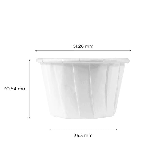 1.25 oz Paper Portion Cups