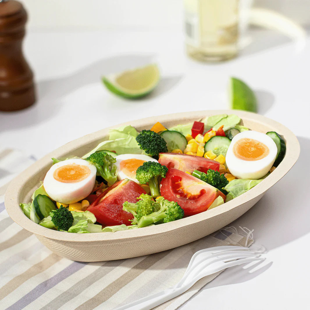 28oz PFAS Free Bagasses Burrito Bowl