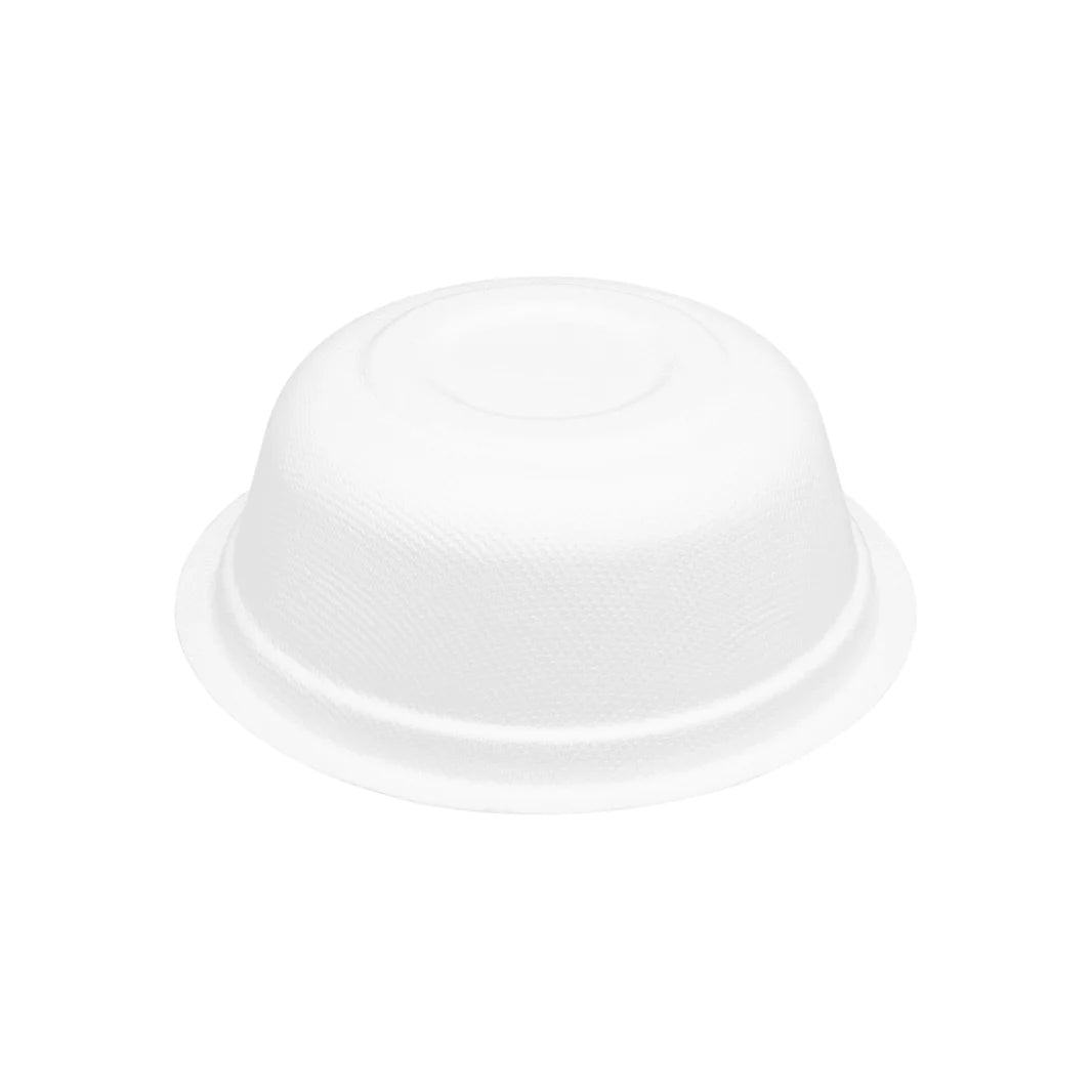 12oz PFAS Free Bagasses Rice Bowl, White