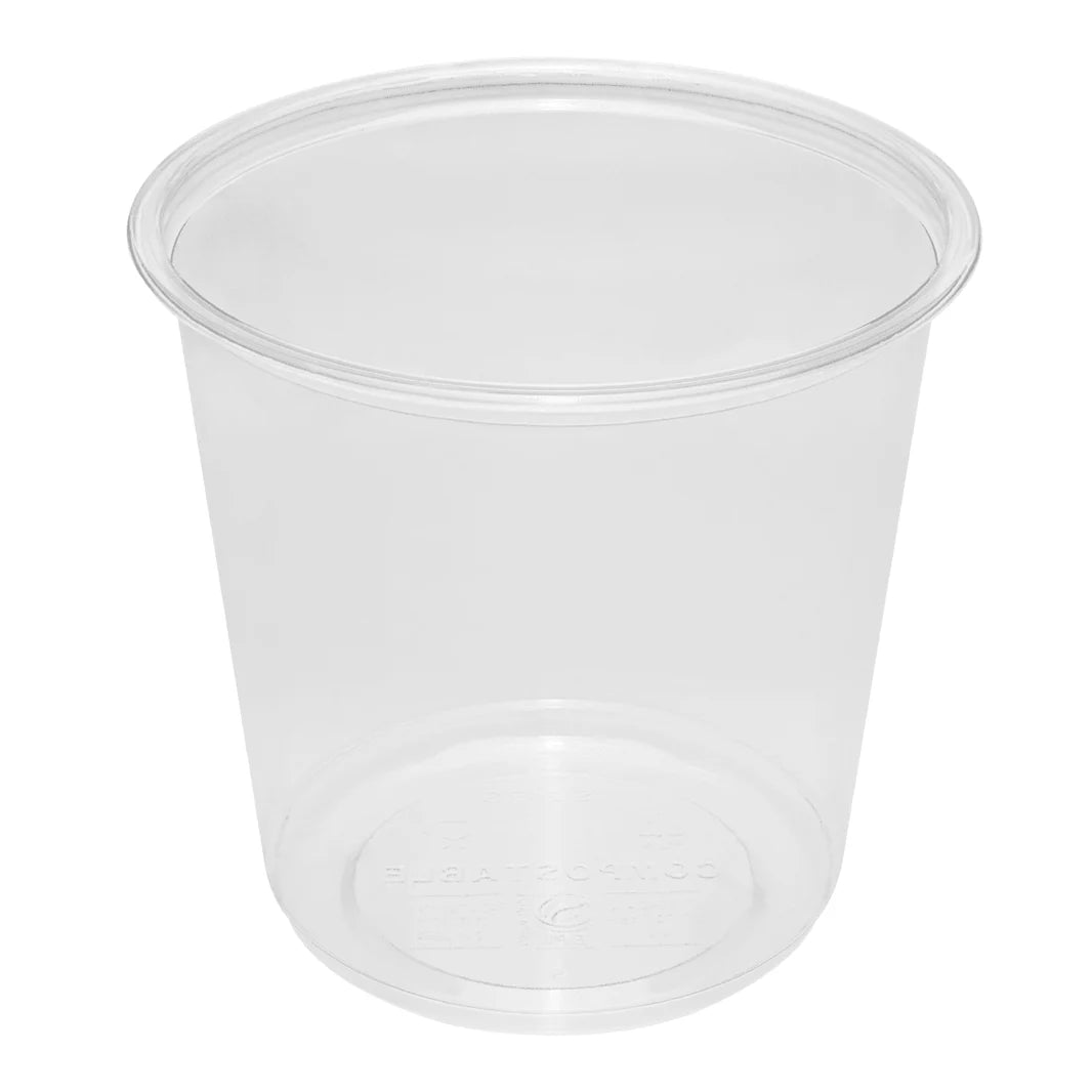 24oz PLA Round Deli Container (117mm)