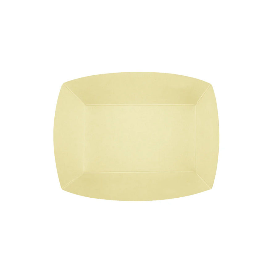2.0 lb Bamboo Natural Food Tray, Generic Print