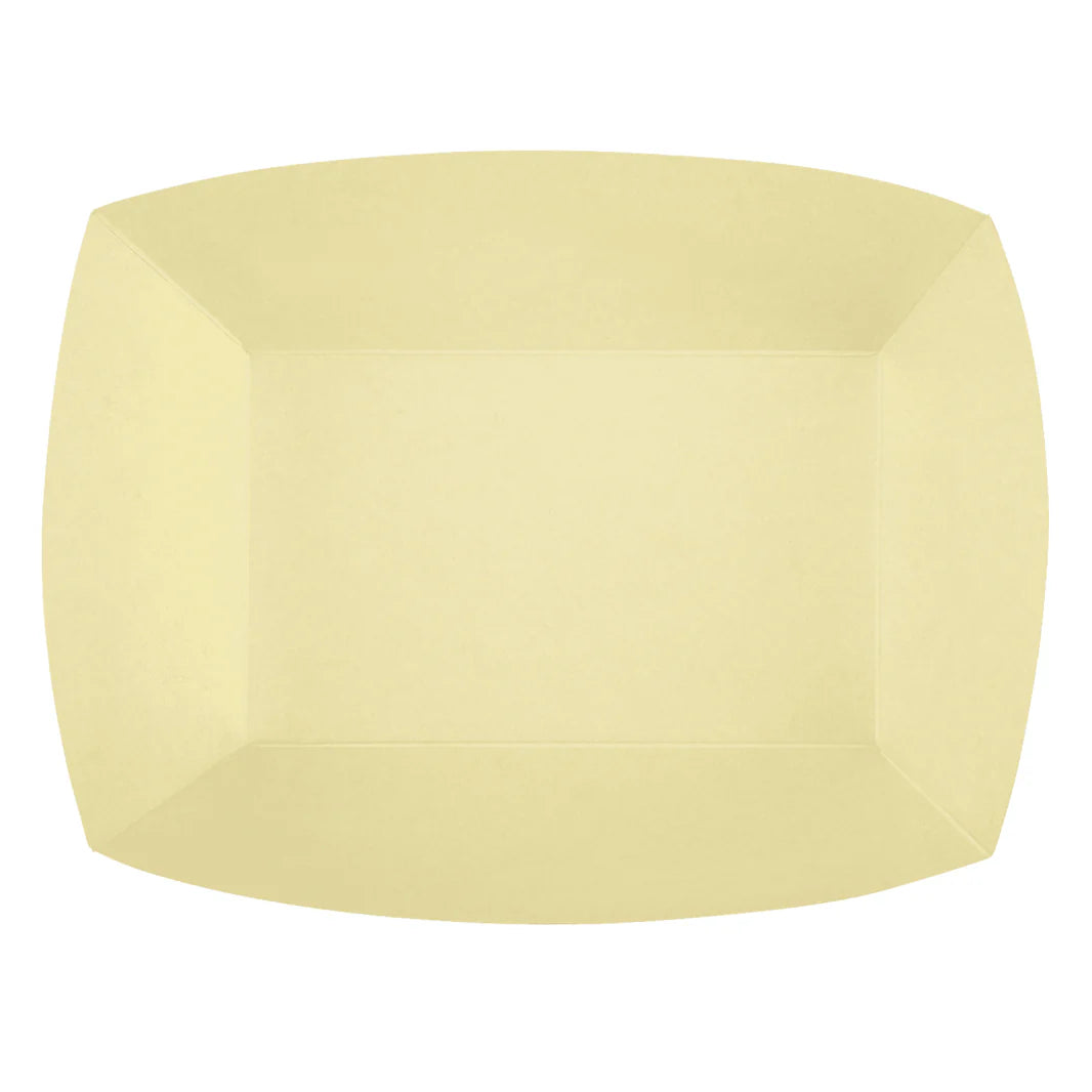 5.0 lb Bamboo Natural Food Tray, Generic Print
