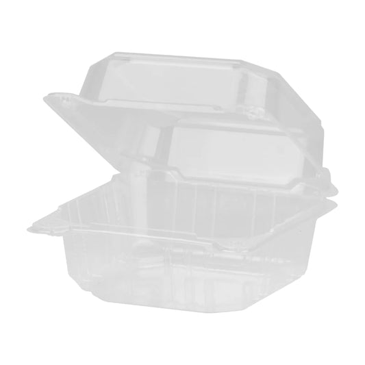 6"x6" PLA Hinged Containers