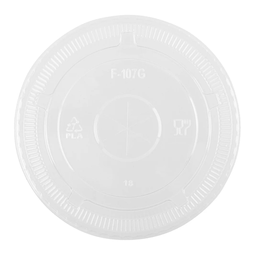 107mm PLA Flat Lid for 32oz Cup