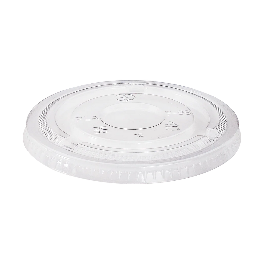 98mm 12-24oz PLA Flat Lid No Hole