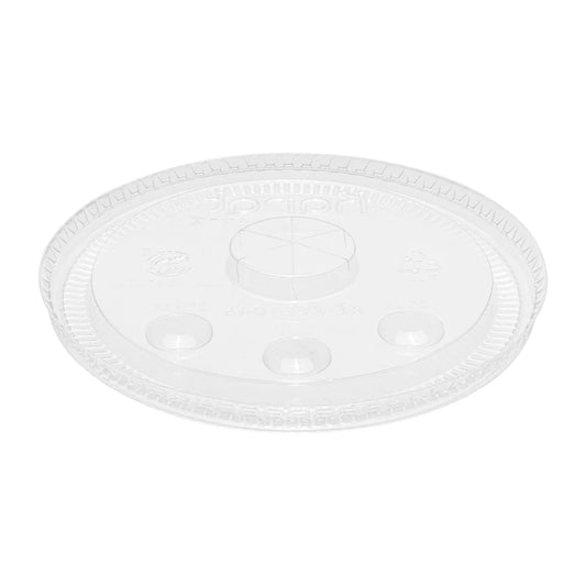 104.5mm PLA Flat Lids for Eco-Friendly 32oz Paper Cold Cups