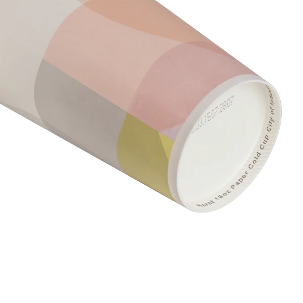 90mm 16oz Paper Cold Cups, Kold Print