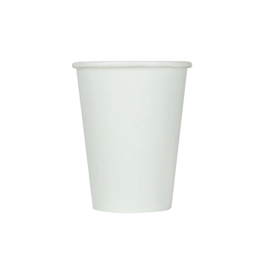 75mm 9oz Paper Cold Cup, White