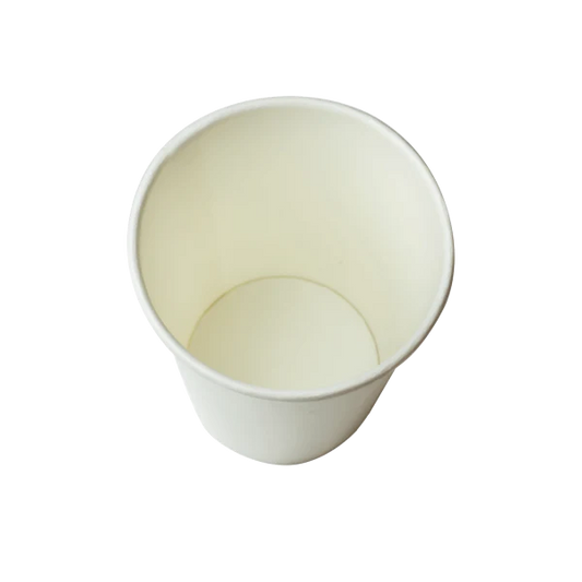 75mm 9oz Paper Cold Cup, White