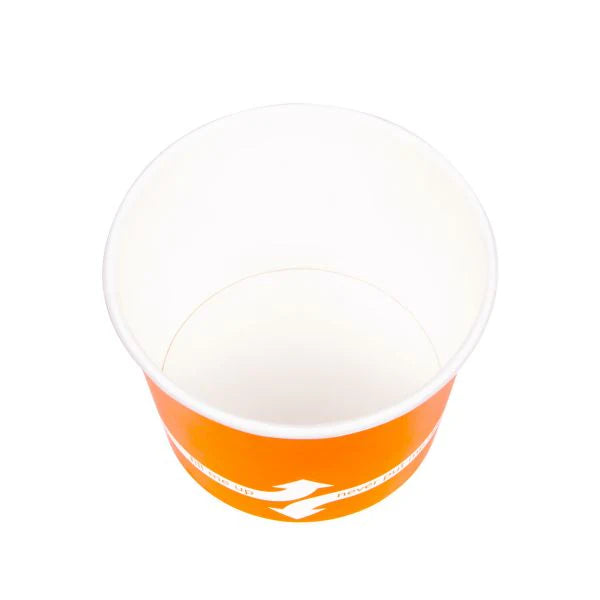 12oz Food Containers (100mm), Orange
