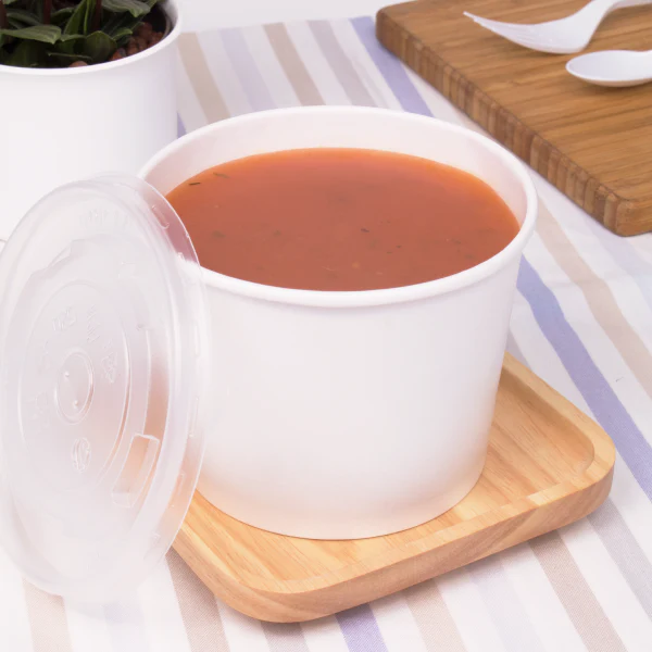 16oz Food Container (112mm), White