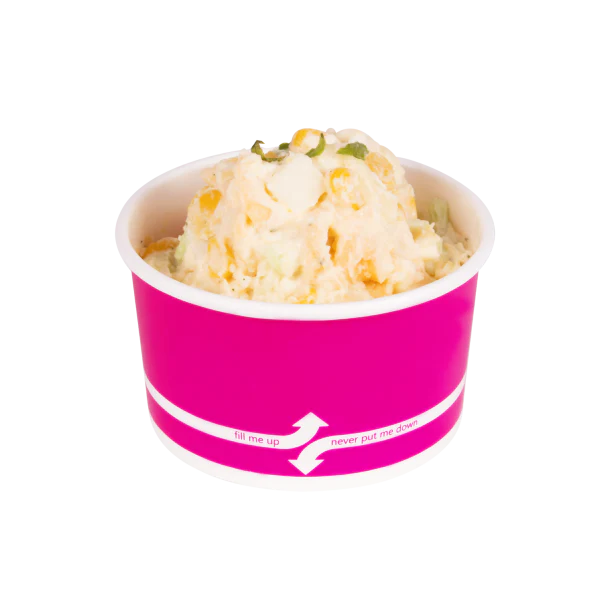 5oz Food Containers (87mm), Pink