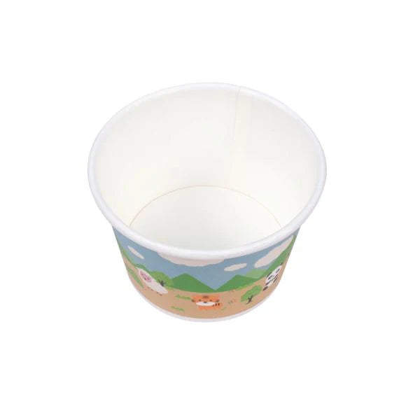 8oz Food Containers (95mm), Safari Print