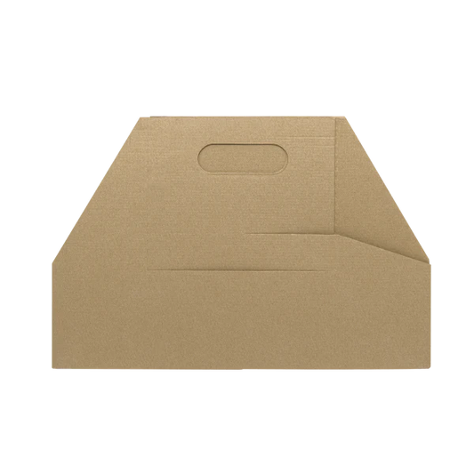 Paperboard Carrier With Handle, for 4 cups (12-32oz)