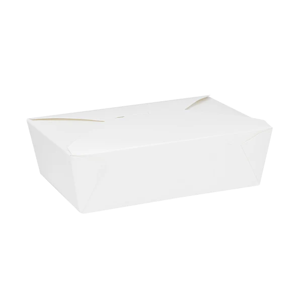 76 fl oz Fold-To-Go Box #3, White