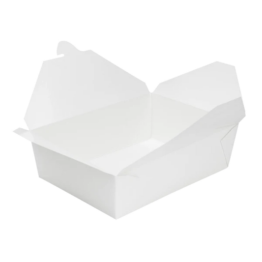 76 fl oz Fold-To-Go Box #3, White