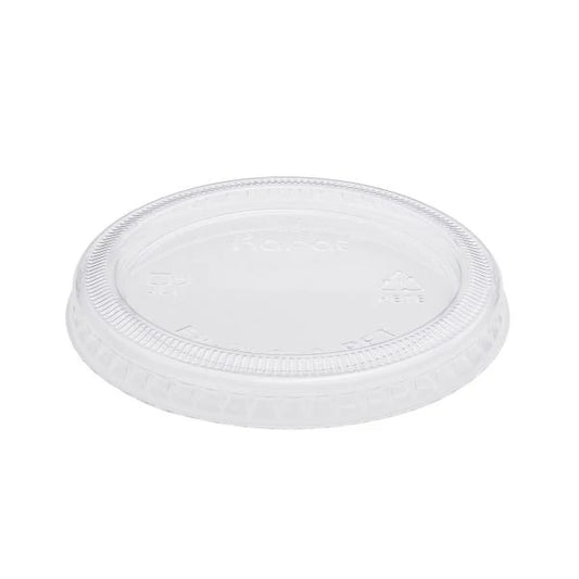 1oz Squat - 2oz PET Plastic Portion Cup Lids