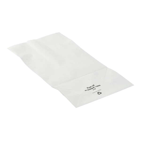 8 lb Paper Bag, White