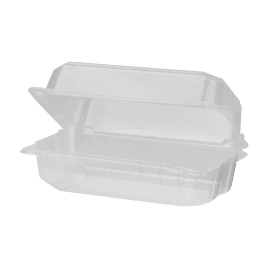 9"x5" PLA Hinged Container