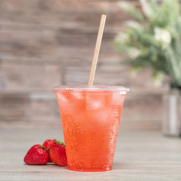 7.75" Paper Jumbo Straw Paper Wrapped, Kraft