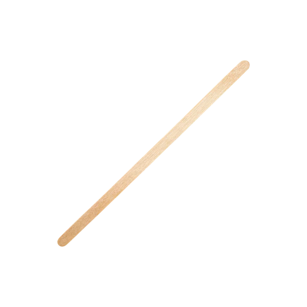 5.5" Wooden Coffee Stirrer, Unwrapped