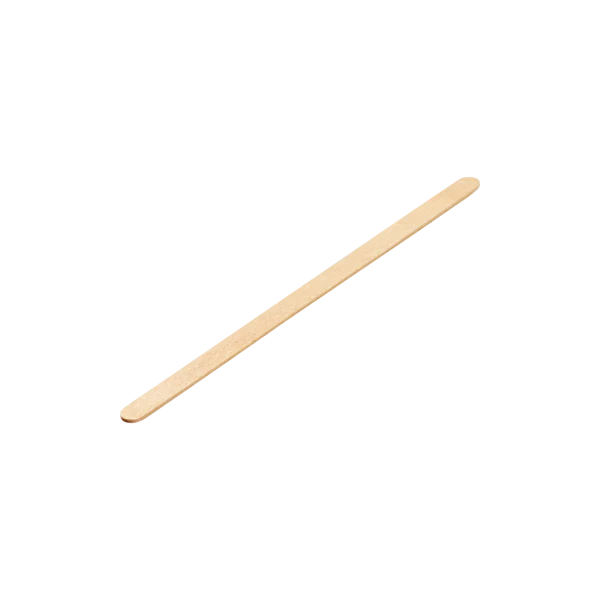 5.5" Wooden Coffee Stirrer, Unwrapped