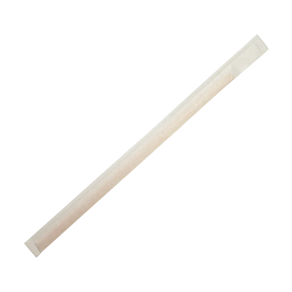 7.5" Wooden Coffee Stirrer Paper, Wrapped