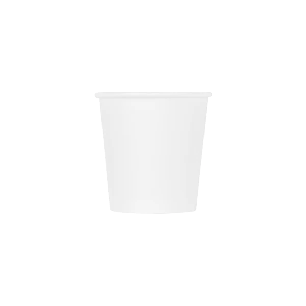 62mm 4oz Eco-Friendly Paper Hot Cup, White