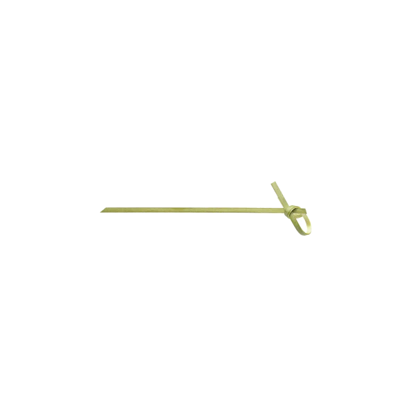 4" Bamboo Knot Skewer