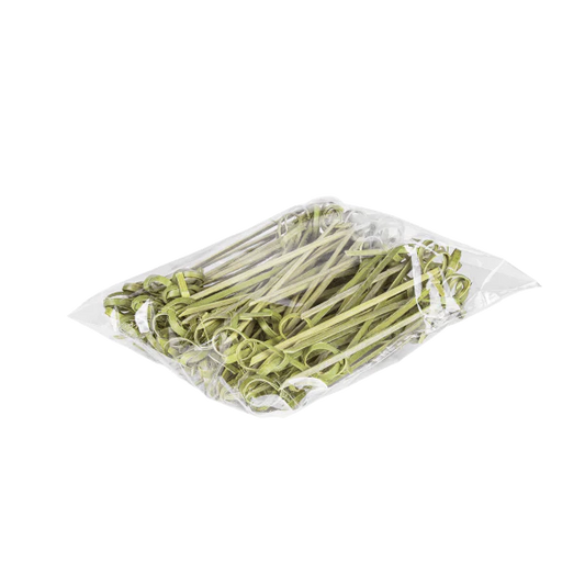 4" Bamboo Knot Skewer