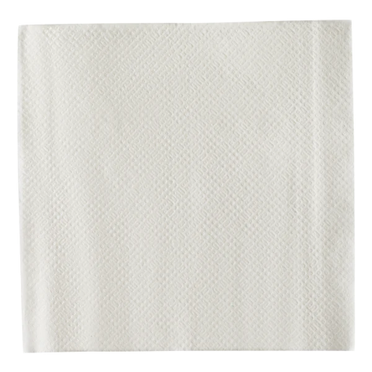 9"x9" Beverage Napkins, White