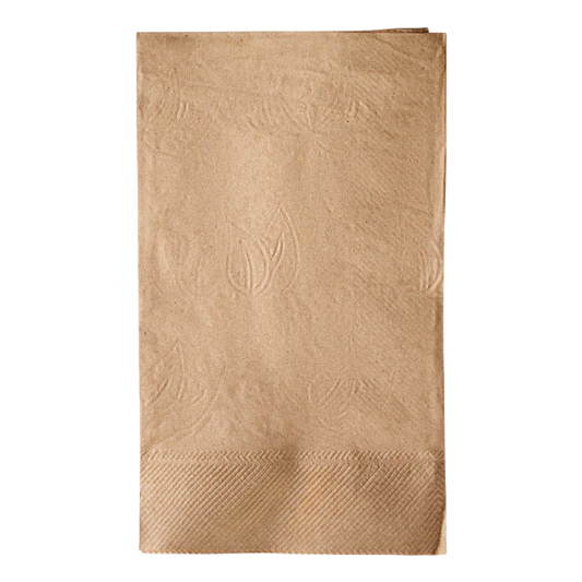 15"x17" 2 Ply Dinner Napkins, Kraft