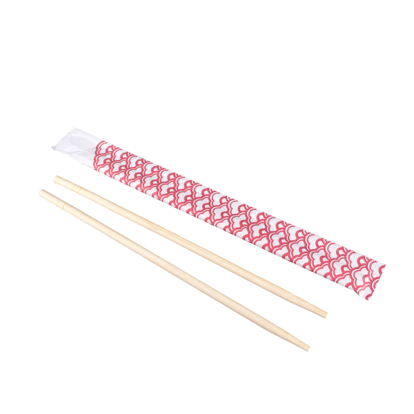9" Paper Wrapped Bamboo Chopsticks, Dynasty