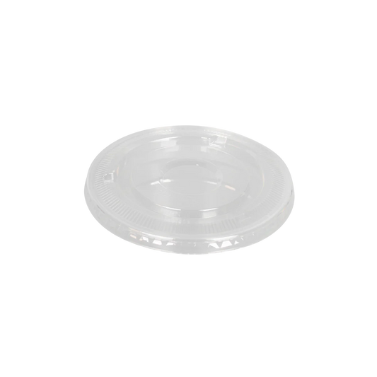 98mm PET Flat Lids, No Hole