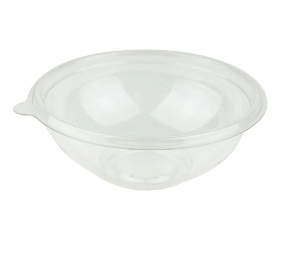 16 oz Round PET Plastic Salad Bowl