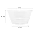 5oz PET Plastic Dessert Cups (92mm)