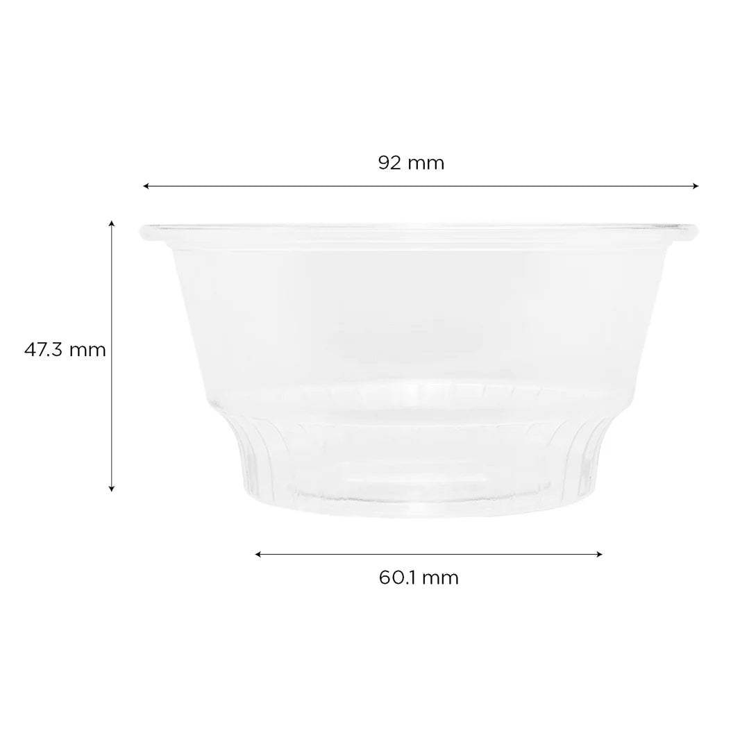 5oz PET Plastic Dessert Cups (92mm)