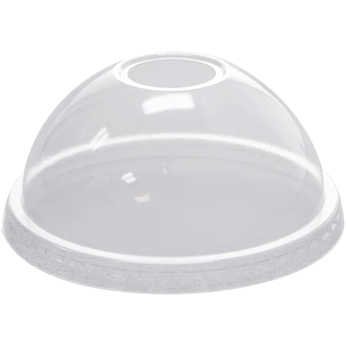 PET Plastic Dome Lids (92mm)