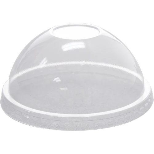 PET Plastic Dome Lids (92mm), No Hole