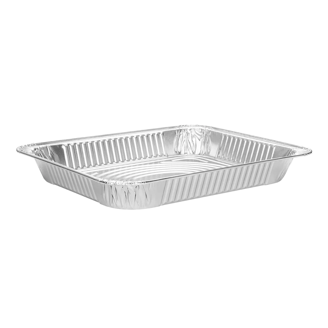 Half Size Heavy-Duty Aluminum Foil Steam Table Pan, Shallow Depth